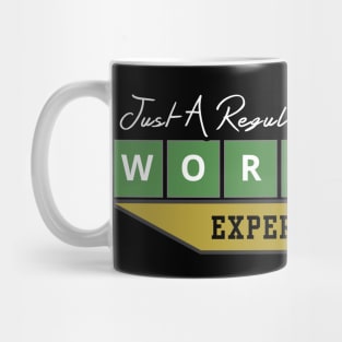 Just A Regular Wordler - Expert Level Wordle Mug